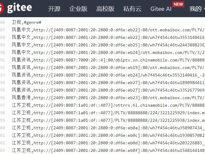 电视直播源地址下载-2021最新电视直播源地址